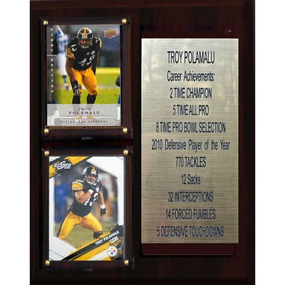 Troy Polamalu Pittsburgh Steelers 8'' x 10'' Plaque