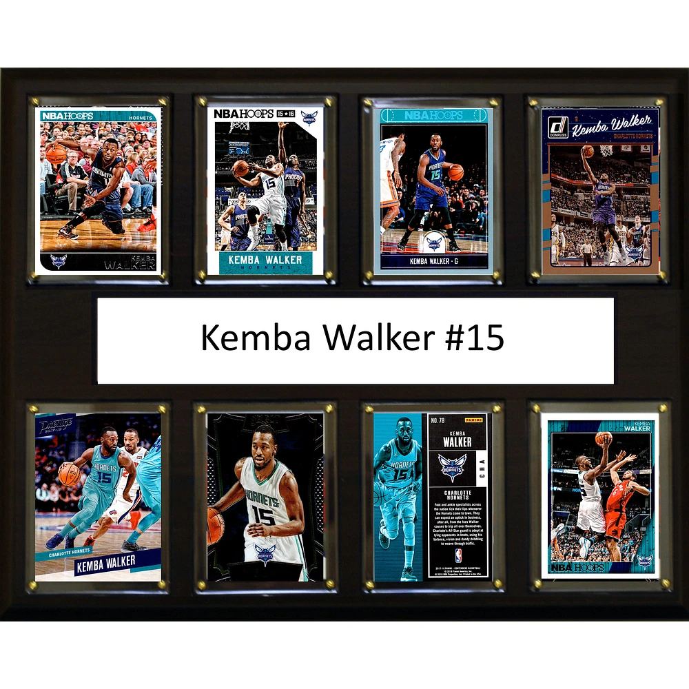 Kemba Walker Charlotte Hornets 12'' x 15'' Plaque