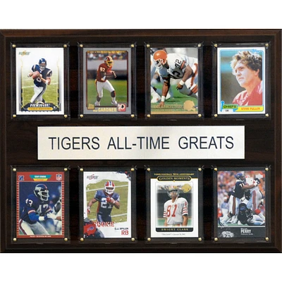 Clemson Tigers 12'' x 15'' All-Time Greats Plaque