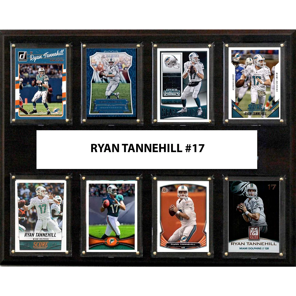 Ryan Tannehill Miami Dolphins 12'' x 15'' Plaque
