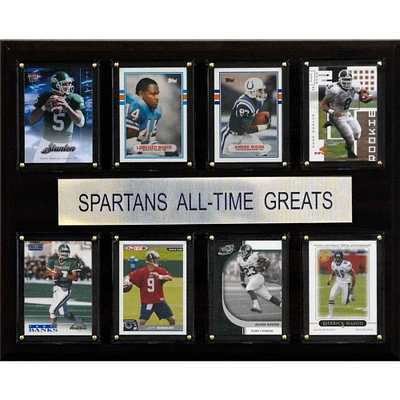 Michigan State Spartans 12'' x 15'' All-Time Greats Plaque