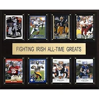 Notre Dame Fighting Irish 12'' x 15'' All-Time Greats Plaque