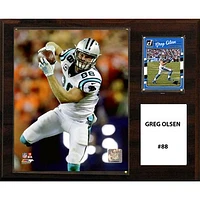 Greg Olsen Carolina Panthers 12'' x 15'' Plaque