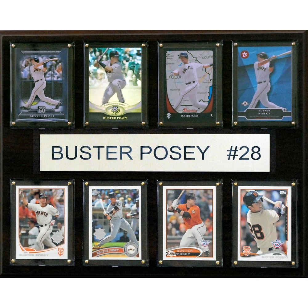 Buster Posey San Francisco Giants 12'' x 15'' Plaque