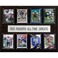 Texas Tech Red Raiders 12'' x 15'' All-Time Greats Plaque