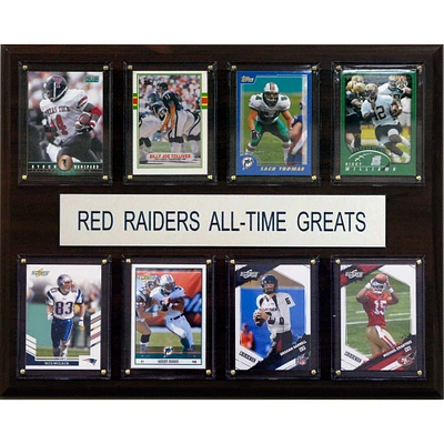 Texas Tech Red Raiders 12'' x 15'' All-Time Greats Plaque