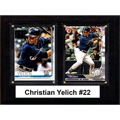 Christian Yelich Milwaukee Brewers 6'' x 8'' Plaque