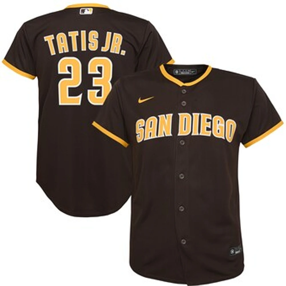 Youth Nike Fernando Tatis Jr. Brown San Diego Padres Alternate Replica Player Jersey