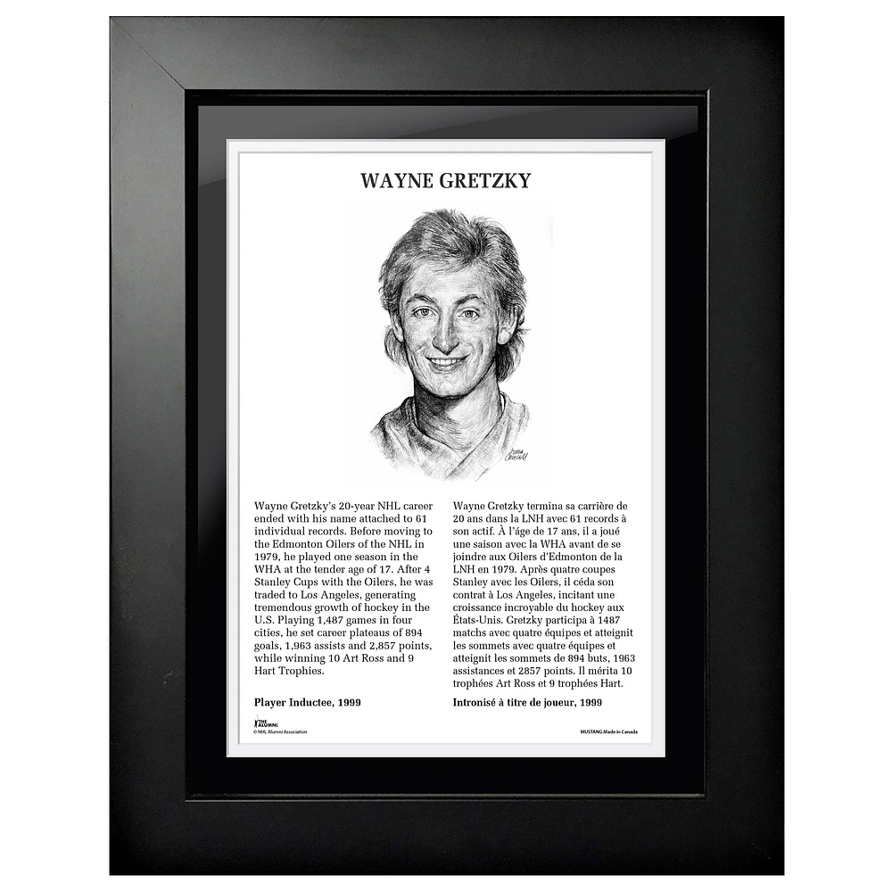 Wayne Gretzky 12'' x 16'' NHL Hockey Hall of Fame Photo