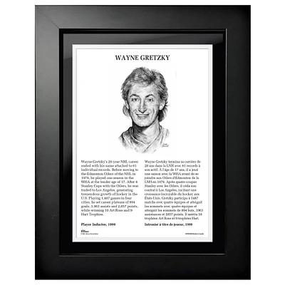 Wayne Gretzky 12'' x 16'' NHL Hockey Hall of Fame Photo