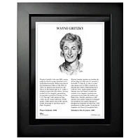 Wayne Gretzky 12'' x 16'' NHL Hockey Hall of Fame Photo
