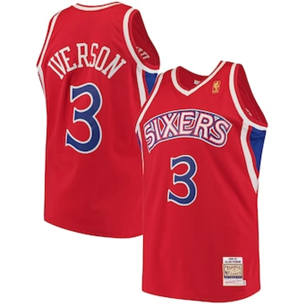 Men's Mitchell & Ness Allen Iverson Philadelphia 76ers / Hardwood Classics Authentic Jersey