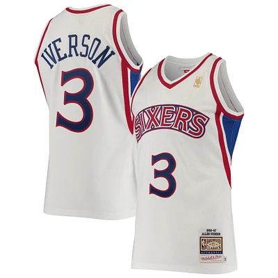 Men's Mitchell & Ness Allen Iverson Philadelphia 76ers / Hardwood Classics Authentic Jersey