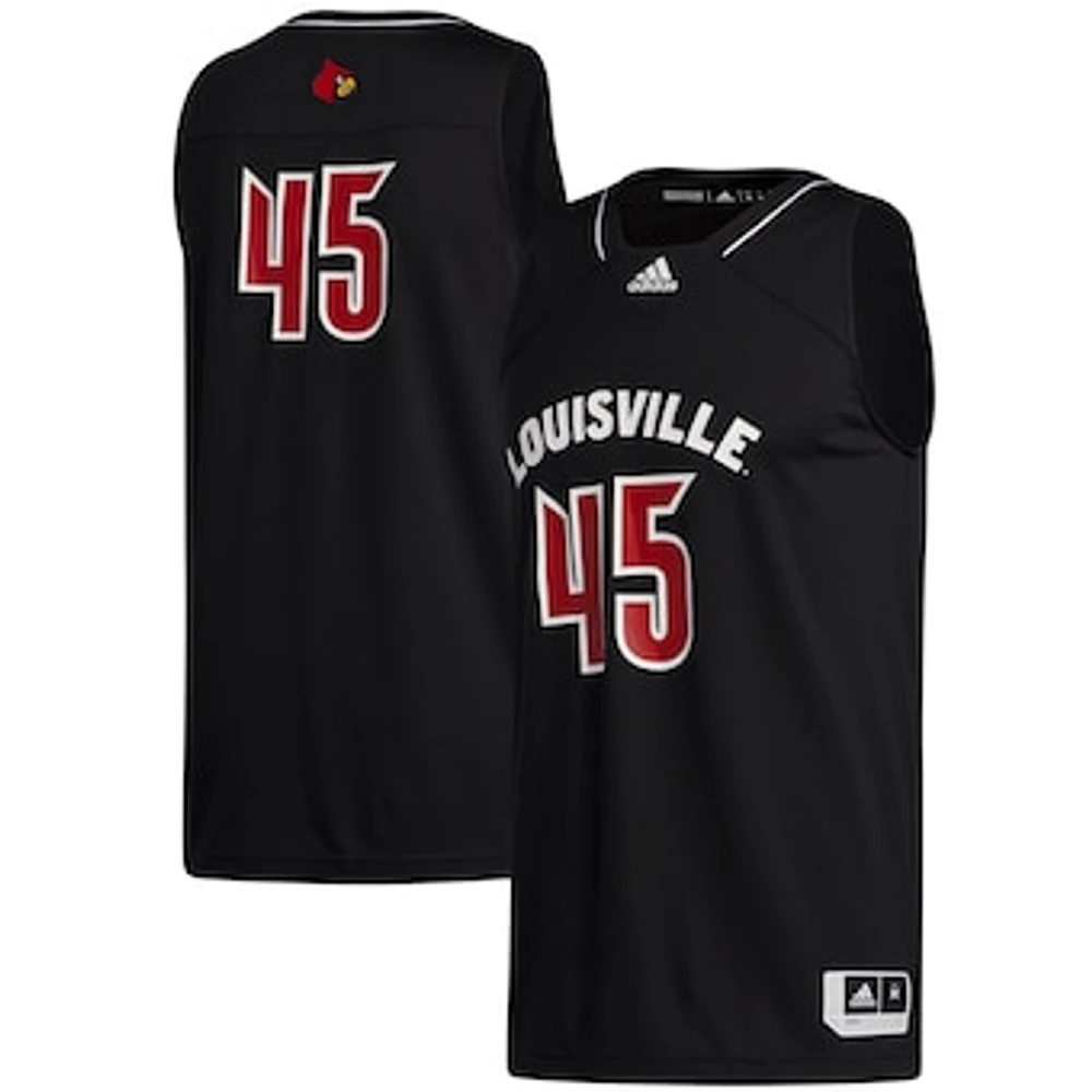 Men's adidas #45 Louisville Cardinals Swingman Jersey