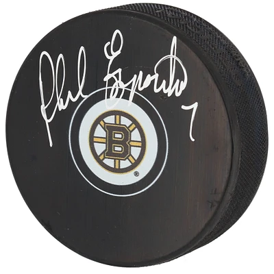 Phil Esposito Boston Bruins Autographed Hockey Puck