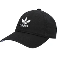 Youth adidas Originals Black Washed Adjustable Hat