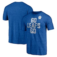 Men's Royal Toronto Maple Leafs Core Hometown Tri-Blend T-Shirt