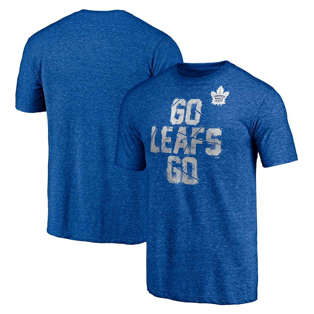 Men's Royal Toronto Maple Leafs Core Hometown Tri-Blend T-Shirt