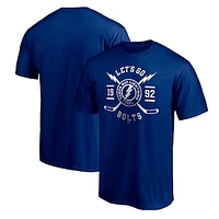 Men's Royal Tampa Bay Lightning Core Hometown T-Shirt
