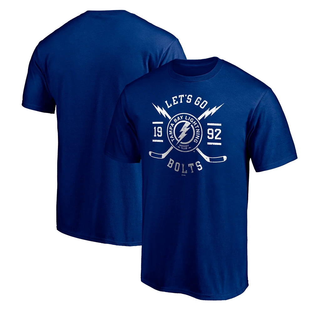Men's Royal Tampa Bay Lightning Core Hometown T-Shirt