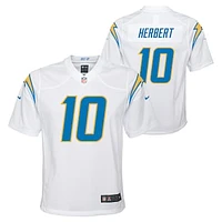 Youth Nike Justin Herbert White Los Angeles Chargers Game Jersey