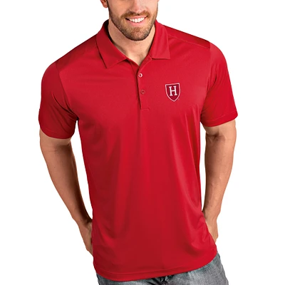 Men's Antigua Crimson Harvard Tribute Polo