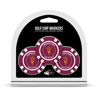 Arizona State Sun Devils Golf Chip 3-Pack Set