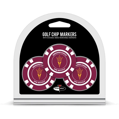 Arizona State Sun Devils Golf Chip 3-Pack Set