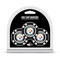 Pittsburgh Steelers Golf Chip 3-Pack Set