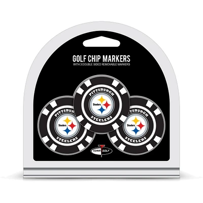 Pittsburgh Steelers Golf Chip 3-Pack Set
