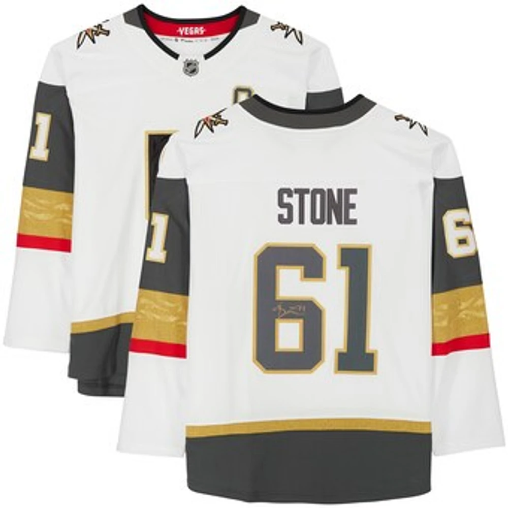 Mark Stone Vegas Golden Knights Autographed Fanatics White Breakaway Jersey