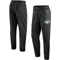 Men's Nike Black New York Jets Team Sideline Training Performance Pants