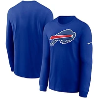 Men's Nike Royal Buffalo Bills Primary Logo Long Sleeve T-Shirt