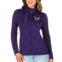 Women's Antigua Charlotte Hornets Generation Full-Zip Jacket