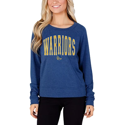 Women's Concepts Sport Royal Golden State Warriors Mainstream Terry Long Sleeve Top