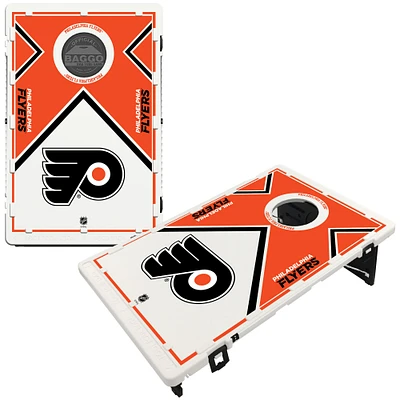 Philadelphia Flyers 2' x 3' BAGGO Vintage Cornhole Board Set