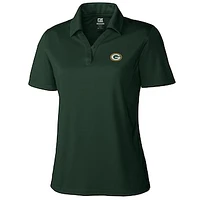 Women's Cutter & Buck Green Green Bay Packers DryTec Genre Polo