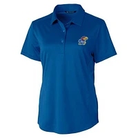 Women's Cutter & Buck Royal Kansas Jayhawks Prospect Polo