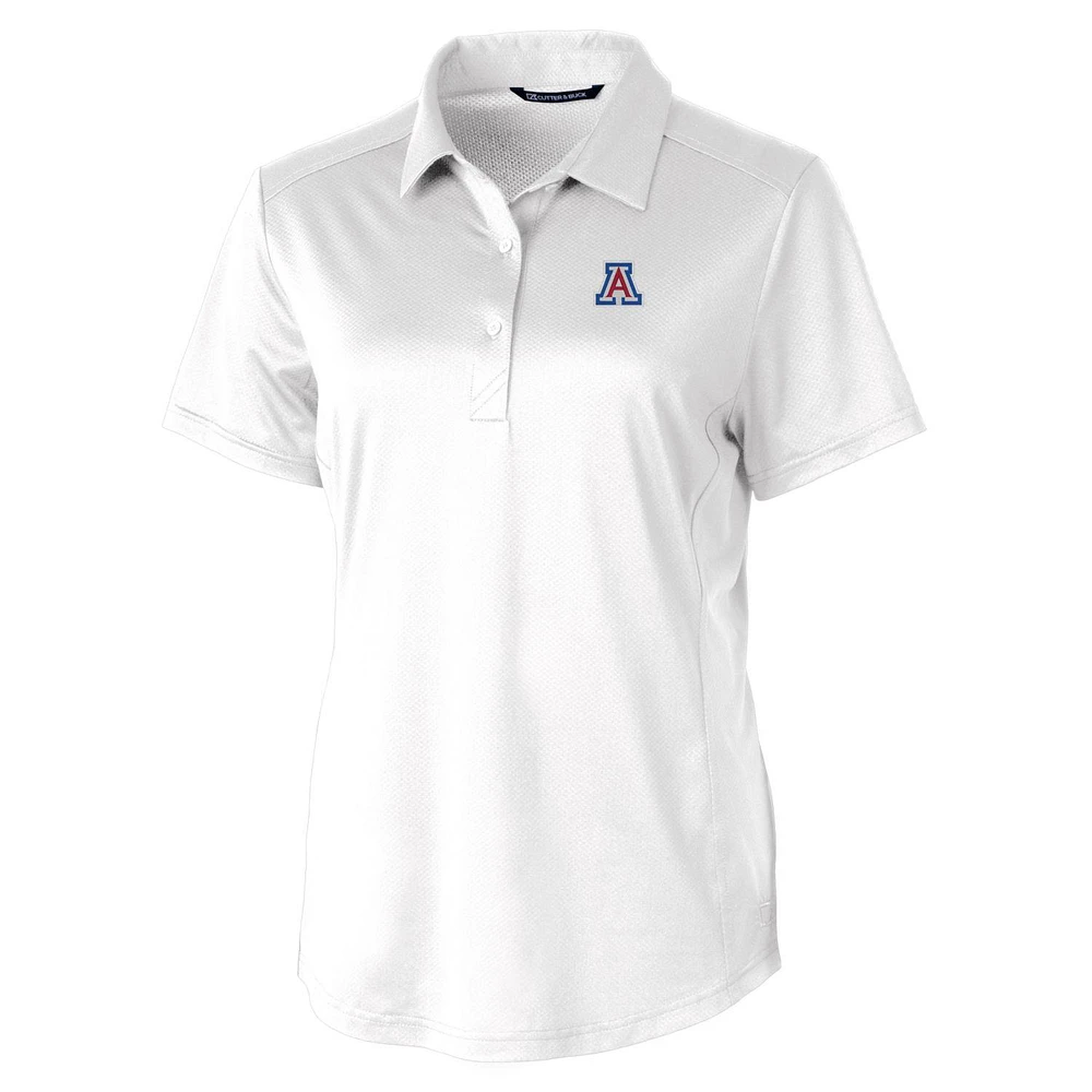 Women's Cutter & Buck White Arizona Wildcats Prospect Polo