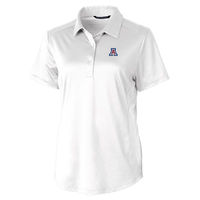 Women's Cutter & Buck White Arizona Wildcats Prospect Polo