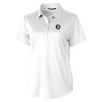 Women's Cutter & Buck White Florida State Seminoles Prospect Polo
