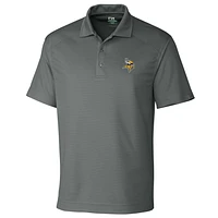 Men's Cutter & Buck Gray Minnesota Vikings Big & Tall DryTec Genre Polo