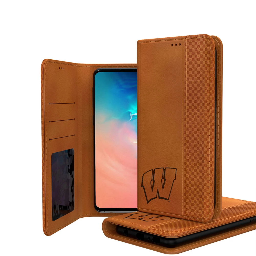 Wisconsin Badgers Galaxy Burn Design Folio Case