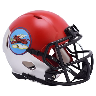 Air Force Falcons Unsigned Riddell Tuskegee 302nd Squadron Speed Mini Helmet