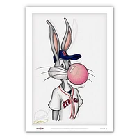 Boston Red Sox 24'' x 36'' Baseball Bugs Limited Edition Fine Art Print