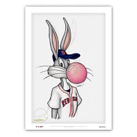 Boston Red Sox 24'' x 36'' Baseball Bugs Limited Edition Fine Art Print