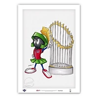 Washington Nationals 2019 World Series Champions 24'' x 36'' Marvin the Martian Limited Edition Fine Art Print