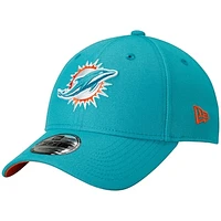 Youth New Era Aqua Miami Dolphins League 9FORTY Adjustable Hat