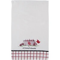 Oklahoma Sooners Eat Drink & Go Team Kitchen Towel