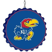 Kansas Jayhawks 19" Bottle Cap Wall Art Dangler